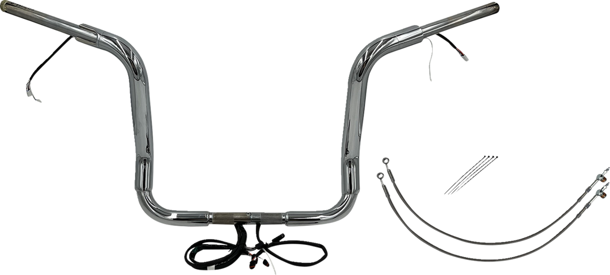 EZ Install Wired 1-1/2" Round Top Handlebar Kit