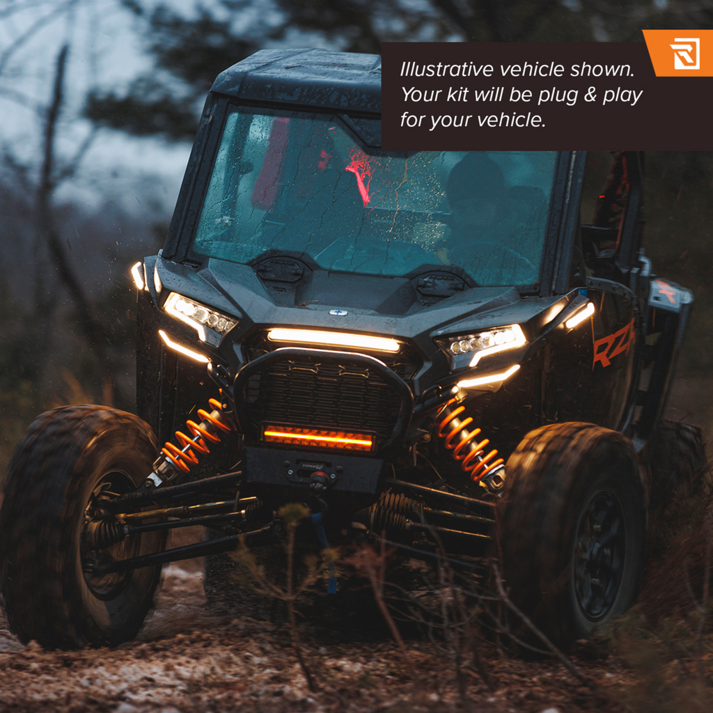 Lights White Running Ravek Apex Polaris Rzr Xp