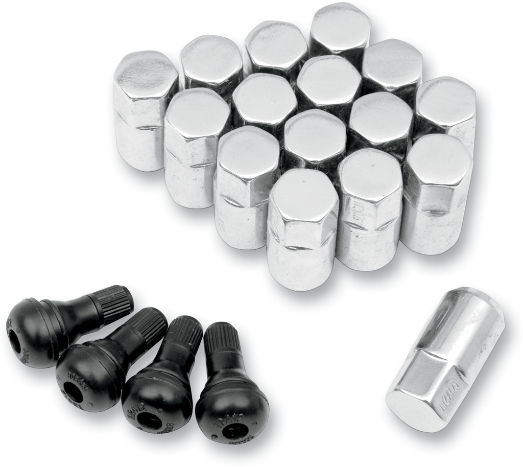 Replacement ATV/UTV Wheel Lug Nuts with Valve Stems