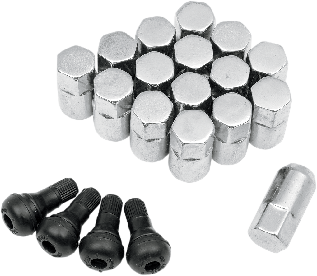 Replacement ATV/UTV Wheel Lug Nuts with Valve Stems