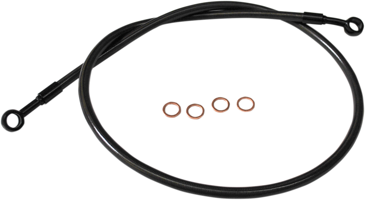 Scout Complete Stainless Braided Handlebar Cable/Brake Line Kit