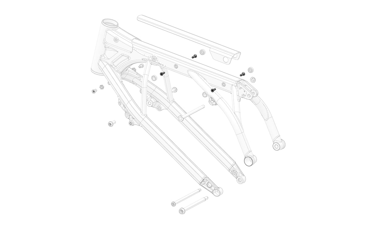 M6x20 Seat base hook screw