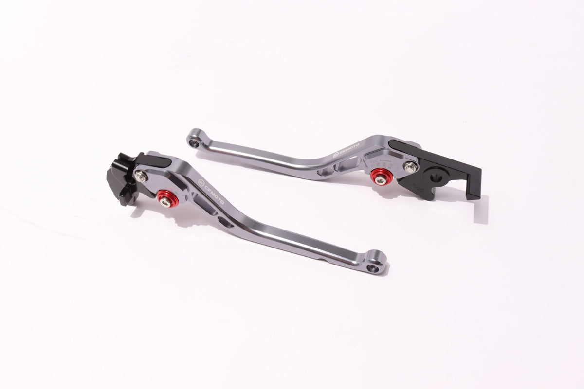 CFMOTO Adjustable Clutch & Brake Lever Silver 300 SS/NK