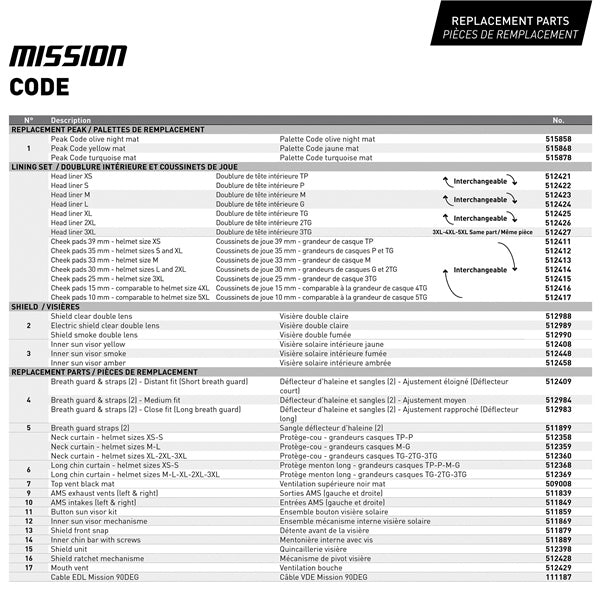 CKX Mission Free-Face Helmet - Carbon