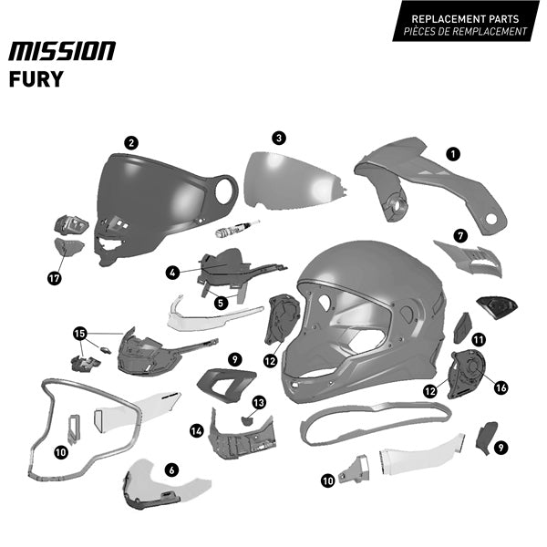 CKX Mission Free-Face Helmet