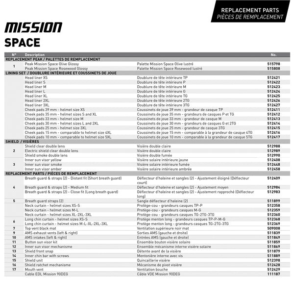 CKX Mission Free-Face Helmet