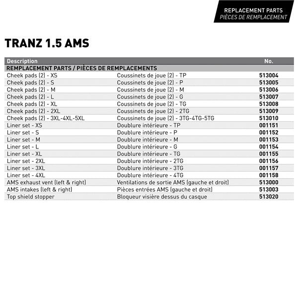 CKX Tranz 1.5 AMS Modular Helmet