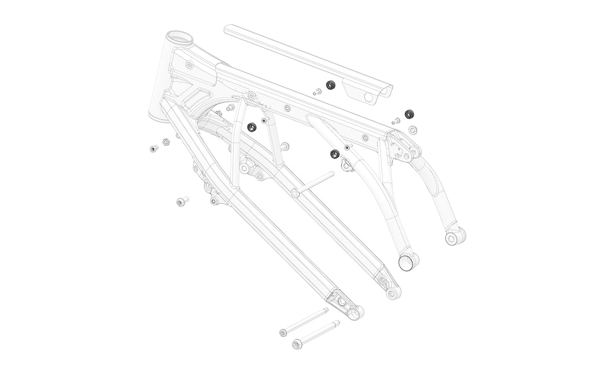Stark Future Seat Base front Frame Bushing