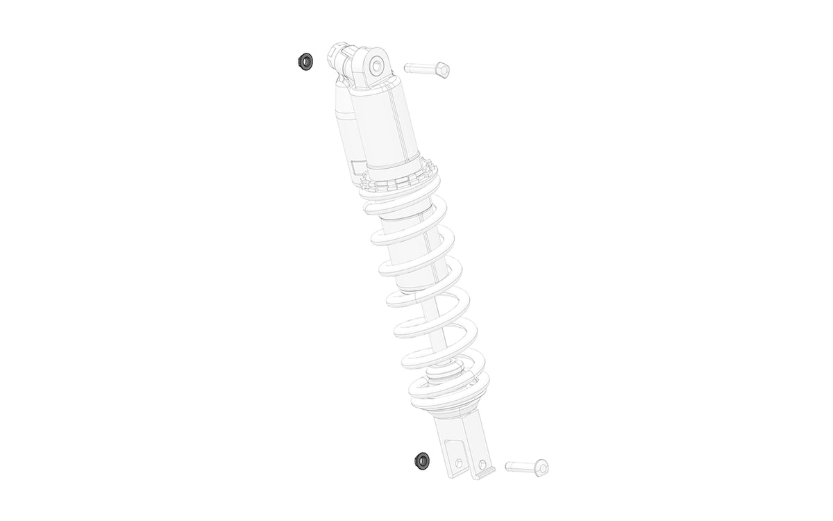 Stark Future Handlebar bracket bushing Nut