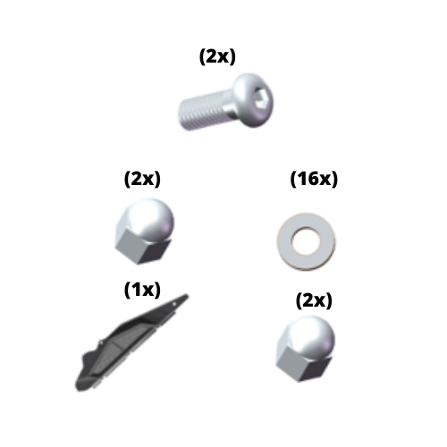 Apollo Left trim panel of the controller kit