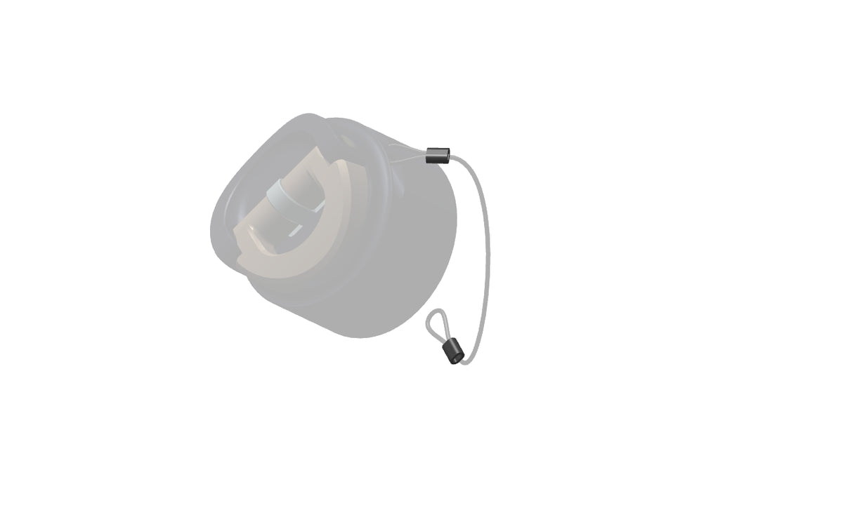 Stark Future Charging port cap steel cable clamp