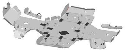 CFMOTO Aluminum Skid Plate Kit CForce 400/500 1UP