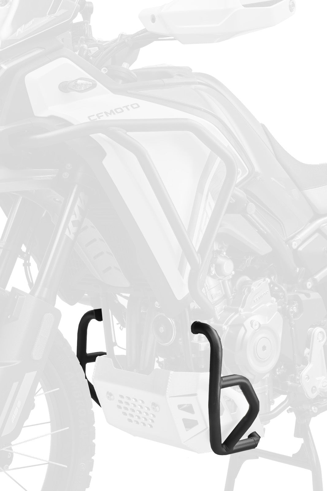 Lower side bumper (black) ibex 450