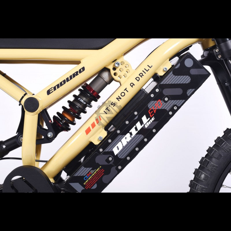 CZEM Drill One Evo Enduro Electric Dirt Bike (21'' Front / 19'' Rear Wheel)