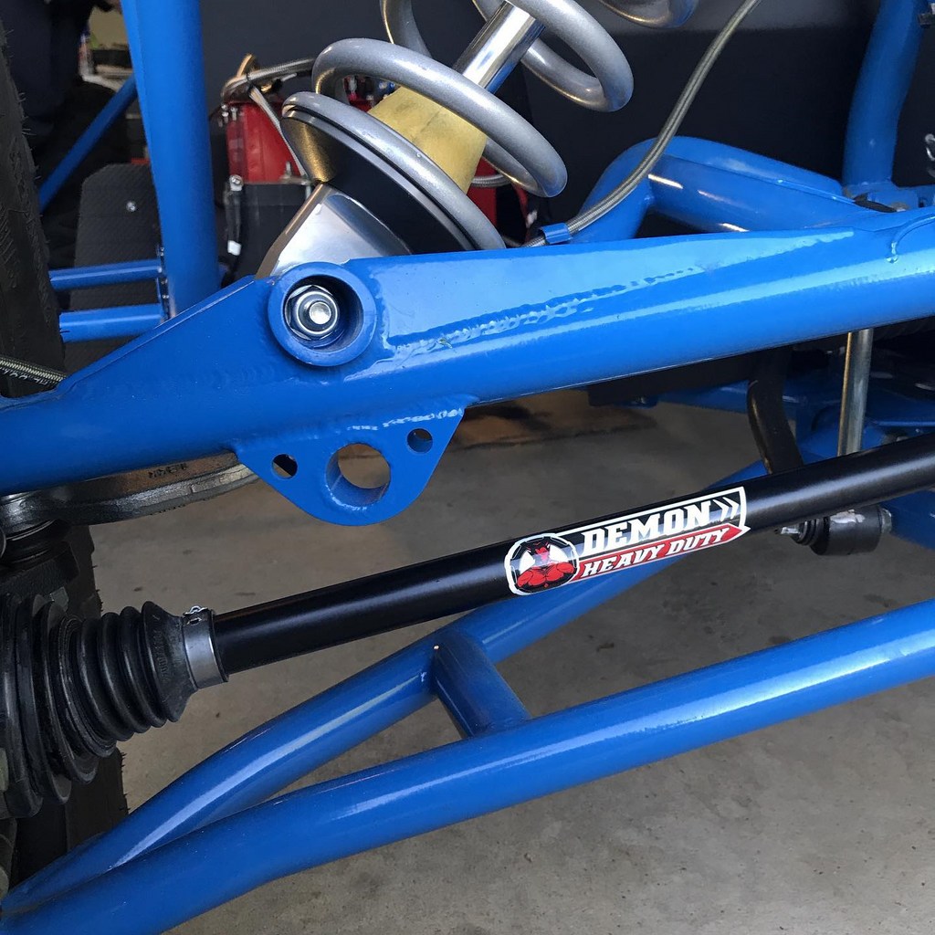 Complete Heavy-Duty Axle — Front Left