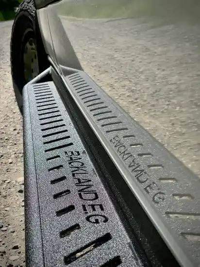 Apex - Rock Sliders/Side Steps - 170 - Drop Down with Shorter Driver Side - Steel