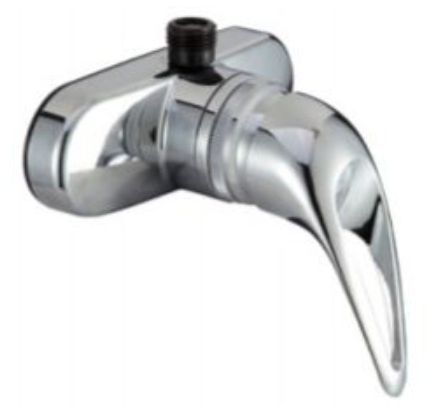 Dura - Single Lever RV Shower Faucet, Satin Nickel