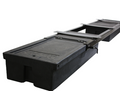 RV Underchassis Standard Double Bin Storage System - 96" x 21"