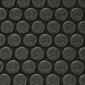 Flooring 8' 6" Wide | Coin Pattern | Black