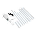 Solera Manual Crank Style to Power Awning Conversion Kit, White