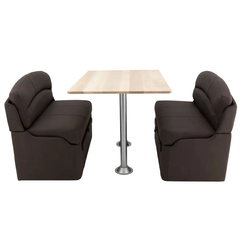 RV Dinette Booth with Table | 44" Chocolate