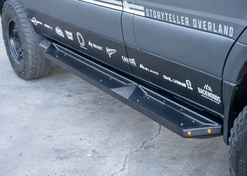 Sprinter/Transit Side Steps - Long/Flat Version (Driver Side) - Roambuilt