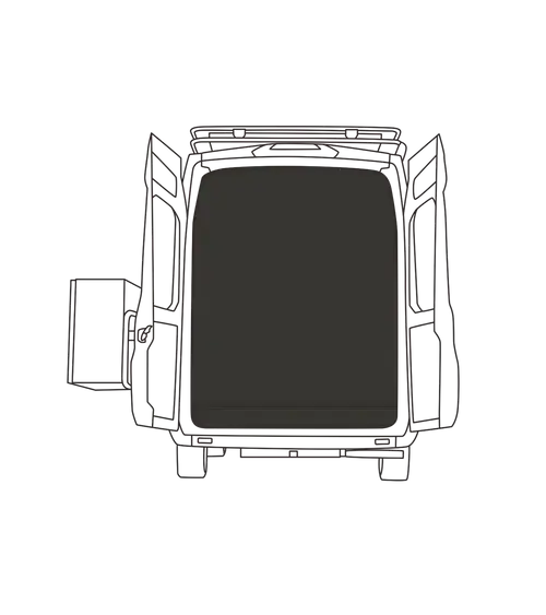 Rear Insulated Partition for Sprinter 2007-2018