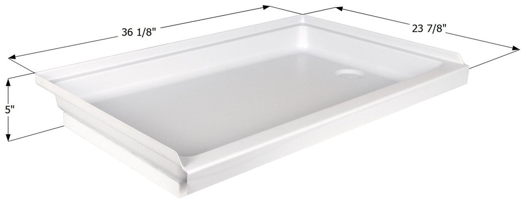 Shower Pan Right Hand Drain SP2436RH
