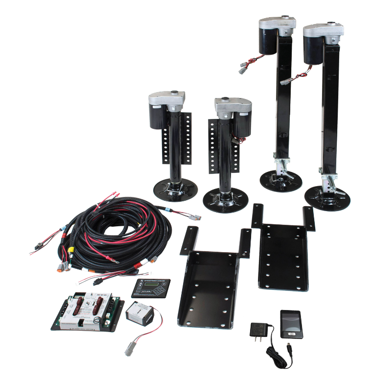 Ground Control® 4-Point Automatic 5TH Wheel RV Leveling System