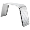 ToughGrade Aluminum Diamond Plate Flat Top Trailer Fender 10" x 36" x 18"