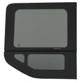 Crl 2015+ Oem Design 'All-Glass' Look Ford Transit Passenger's Side Rear Quarter Window for 148" Standard Body Only Medium and High Top Vans