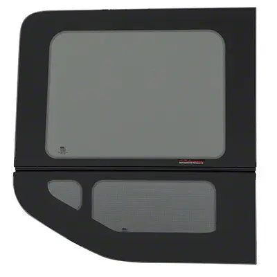 Crl 2015+ Oem Design 'All-Glass' Look Ford Transit Passenger's Side Rear Quarter Window for 148" Standard Body Only Medium and High Top Vans