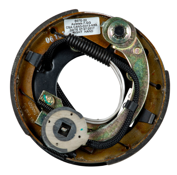 7" x 1.25" Electric Brake Assembly, 2200# Axle