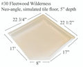 #30 Fleetwood RV Fiberglass Shower Pan