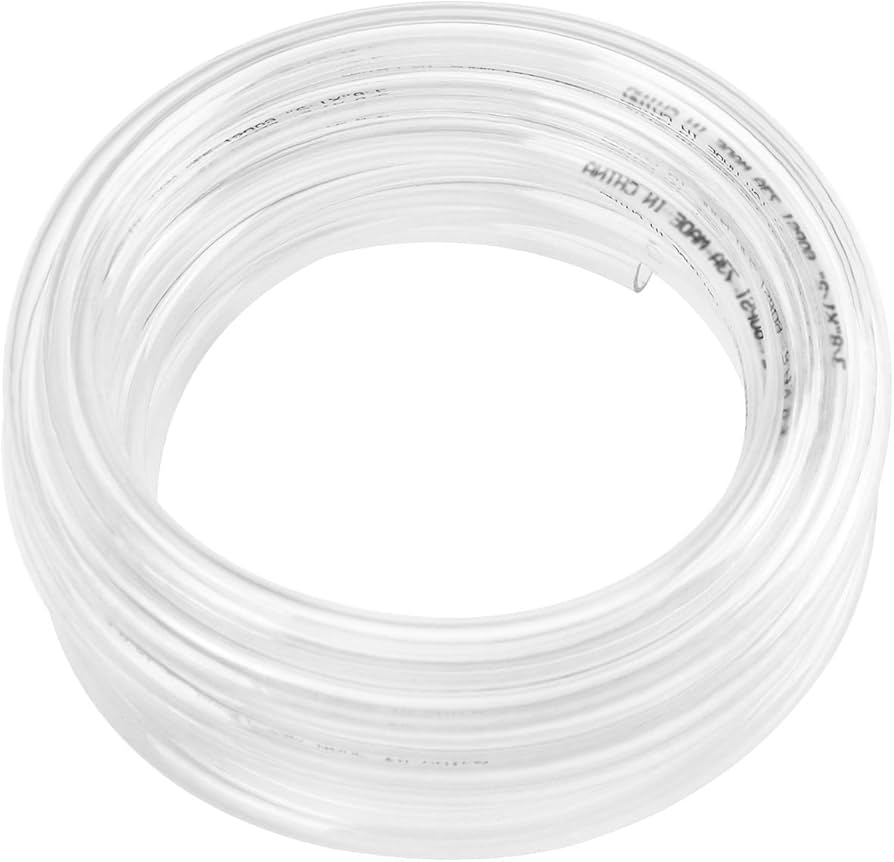 PVC Tubing Clear - Sold By the Foot.