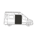 Side Door Insulated Partition for Promaster