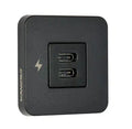 Scanstrut Tile Dual Usb-c Interior Charging Socket