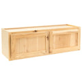 RV Refrigerator Wall Cabinet | Rustic Hickory