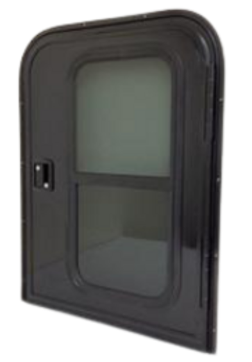 28″ Wide x 36″ Tall Passenger Side Teardrop RV Door FC11