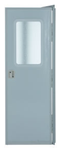 Rh Square Entry Door, Polar White