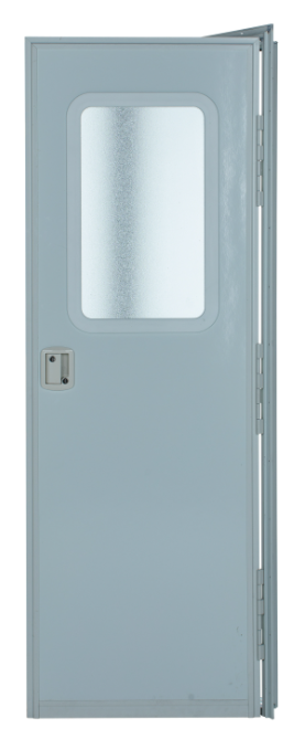 Rh Square Entry Door, Polar White