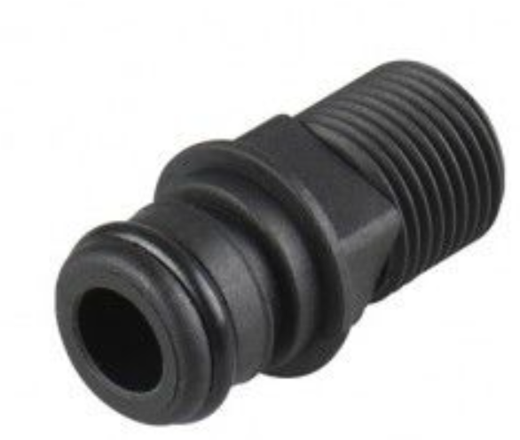 Snap-in Strait Fitting 1/2 Pipe