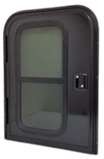 26″ Wide x 36″ Tall Driver Side Teardrop RV Door FC10