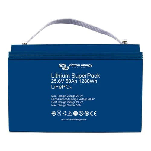Victron Energy – 24V/50Ah Lithium SuperPack Battery