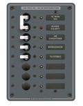 Blue Sea Systems 120V Panel AC 6 Circuit + Main - Blue Sea
