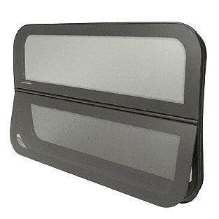 Crl 'All-Glass' Look 33-3/8" x 19-1/8" Crank Out Van Window