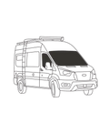 Front Cab Transit 2020+ (Medium/High Roof)