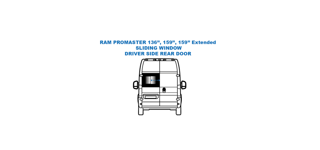 Vwd SE-Series Sliding Van Window - (RL314-SE)