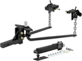 Enthuze Round Weight Distribution Hitch, 10K, with Sway Control, Ball and Chains