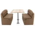 RV Dinette Booth with Table | 38" Cappuccino